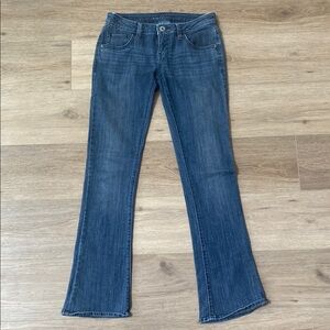 Simply Vera Vera Wang Dark Blue Flare Jeans